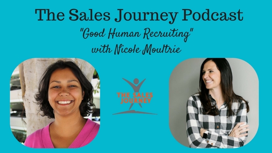 #196 The Difference Between the Good Human Who is a Recruiting Machine and the One With No Team with Nicole Moultrie