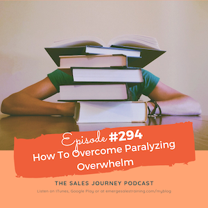 #294 How To Overcome Paralyzing Overwhelm