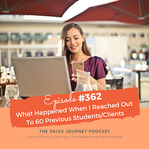 What Happened When I Reached Out To 60 Previous Students/Clients