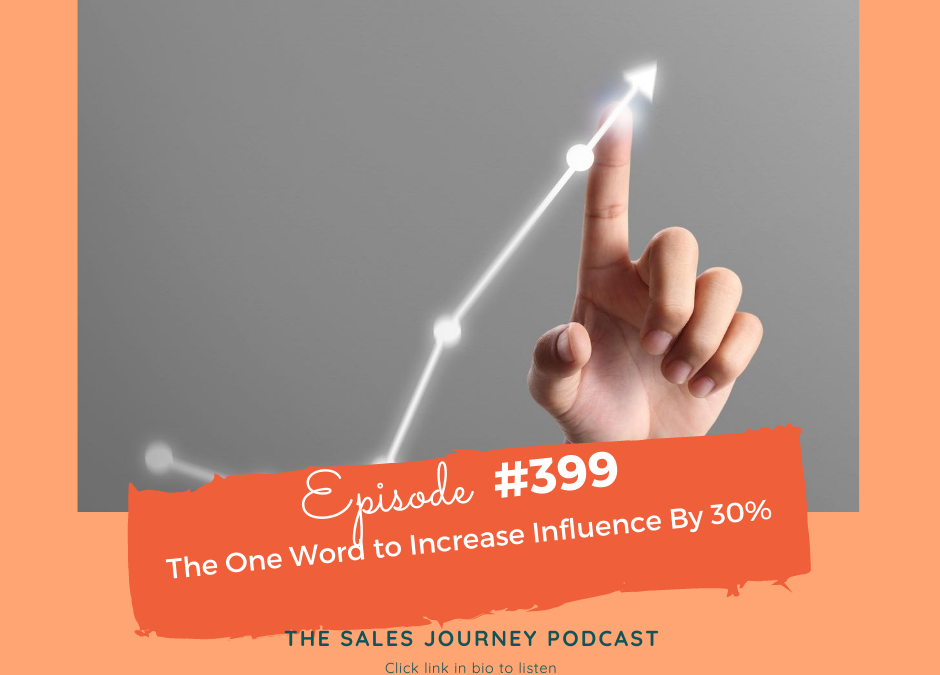 The One Word to Increase Influence by 30% #399
