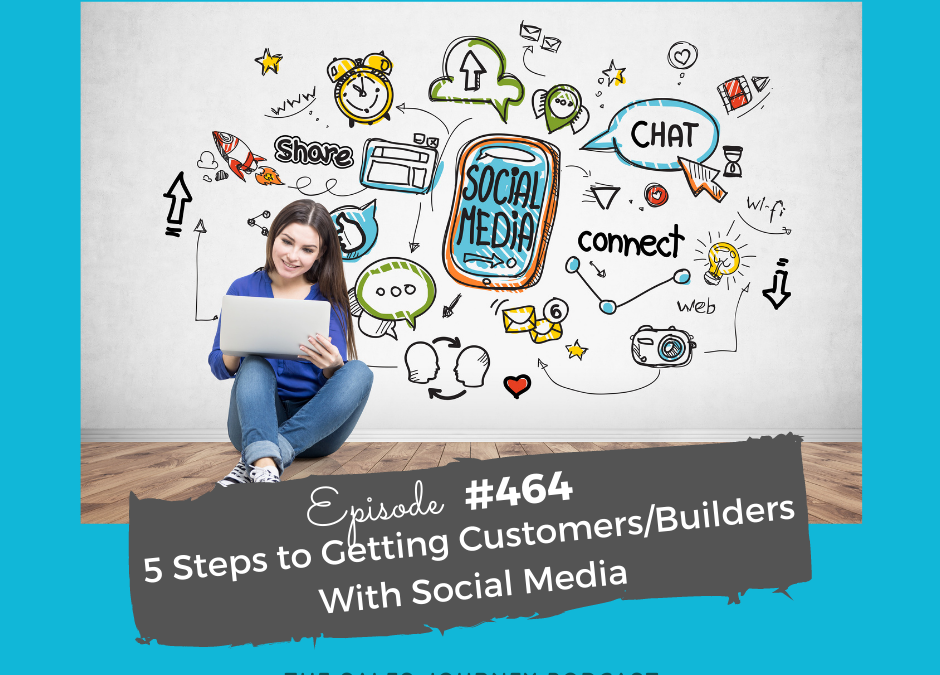 5 Steps to Getting Customers/Builders With Social Media #464