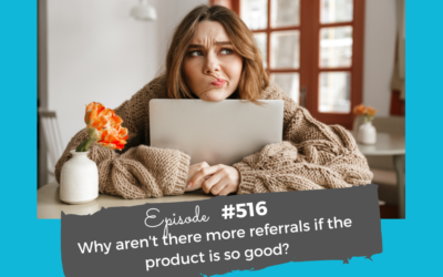 Why aren’t there more referrals if the product is so good? #516